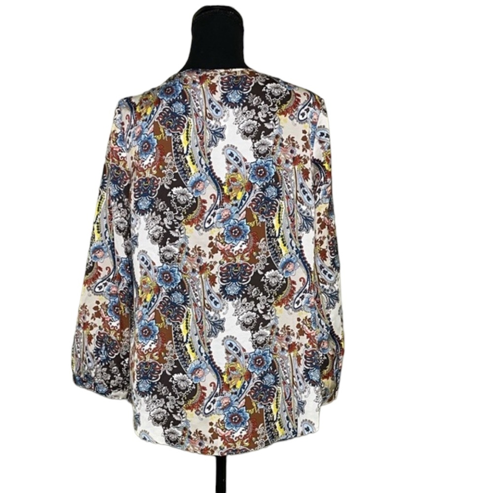 NWT Chico’s Paisley Keyhole Pullover Tunic - Picture 2 of 10
